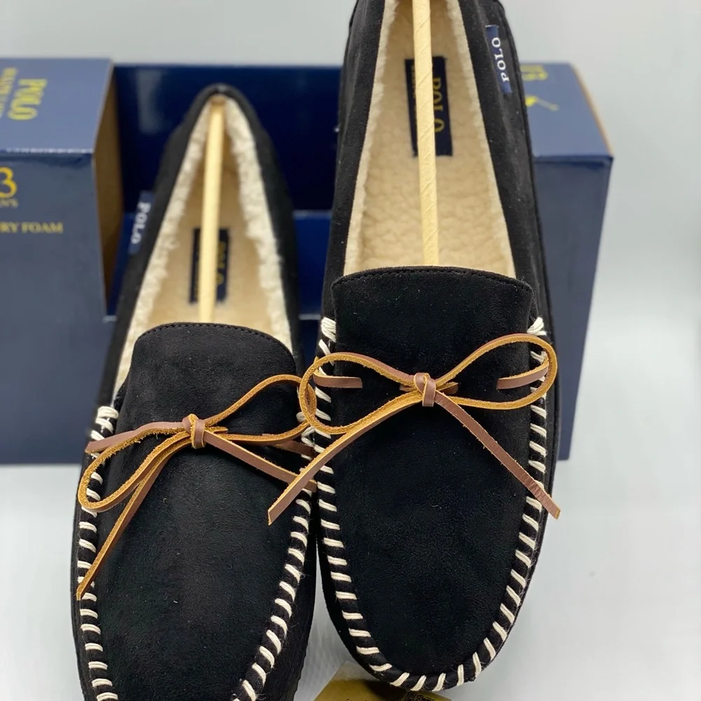POLO‎ RALPH LAUREN DEZI BEAR SLIPPERS